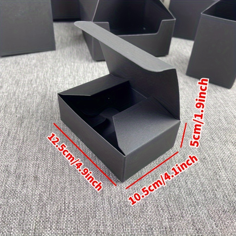 20 Matte Black Gift Boxes for Jewelry Packaging